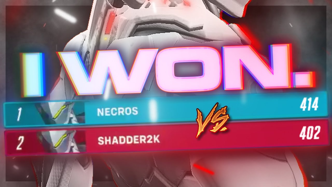 How I Beat Shadder2k In A Genji 1v1...
