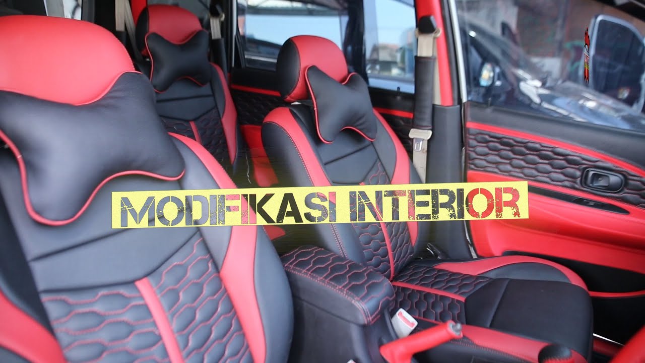 TOYOTA AVANZA LAWAS MENOLAK TUA, FULL MODIFIKASI INTERIOR BIAR GANTENG MAKSIMAL #modifikasimobil