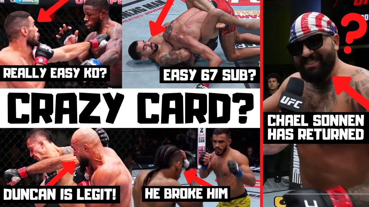 Обзор события UFC Vegas 111: Бонфим против Брауна. Реакция и анализ всего карда