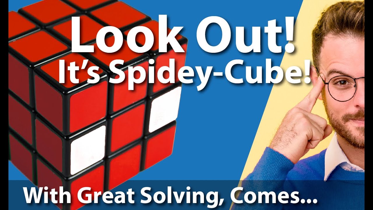 Create Your Own Spidey-Cube! | Fun Rubik's Cube Patterns