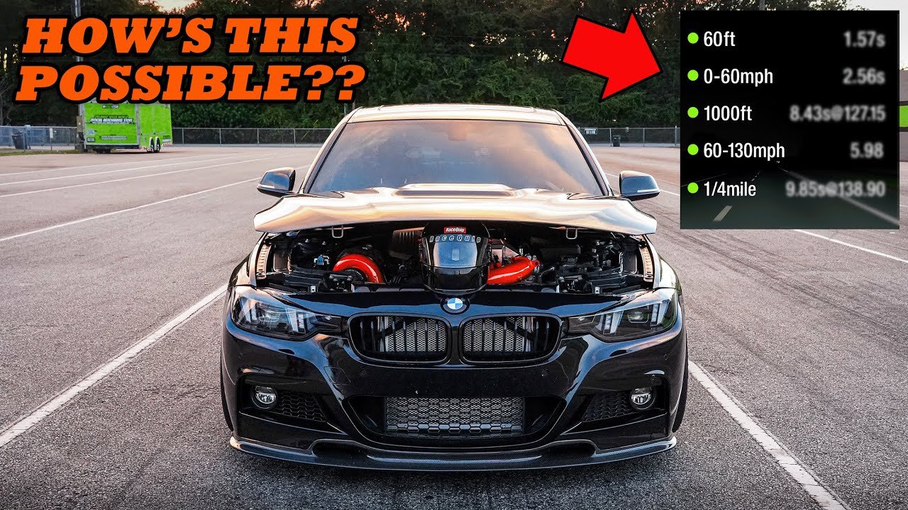 Мой BMW 340i не должен быть таким быстрым со стандартным двигателем и трансмиссией (B58)
