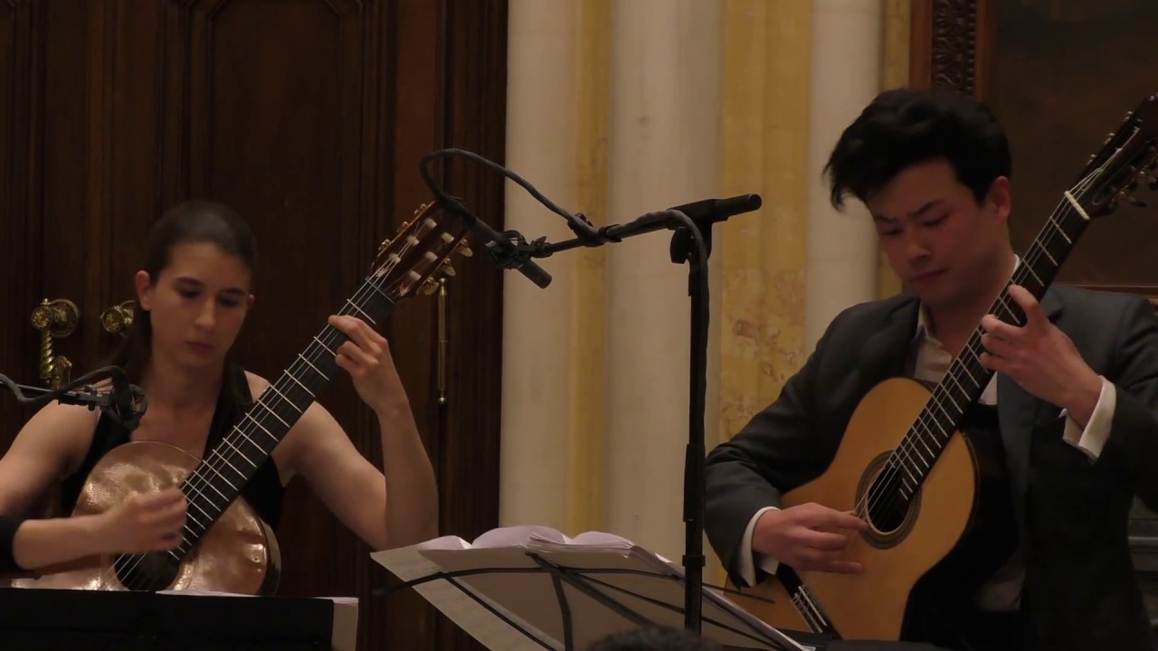 Petra Poláčková and Sean Shibe play Johannes Brahms: Variations op. 18
