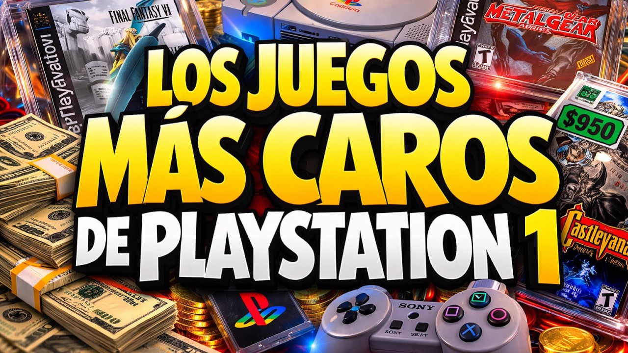 LOS JUEGOS MÁS CAROS DE PS1 | Auténticas LOCURAS del Coleccionismo