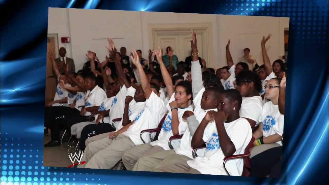 WWE hosts be a STAR rallies in Connecticut's capital during Anti-Bullying Month