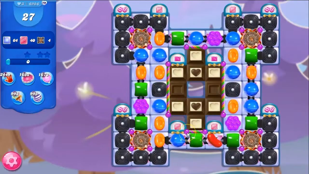 Candy Crush Saga LEVEL 6986 NO BOOSTERS