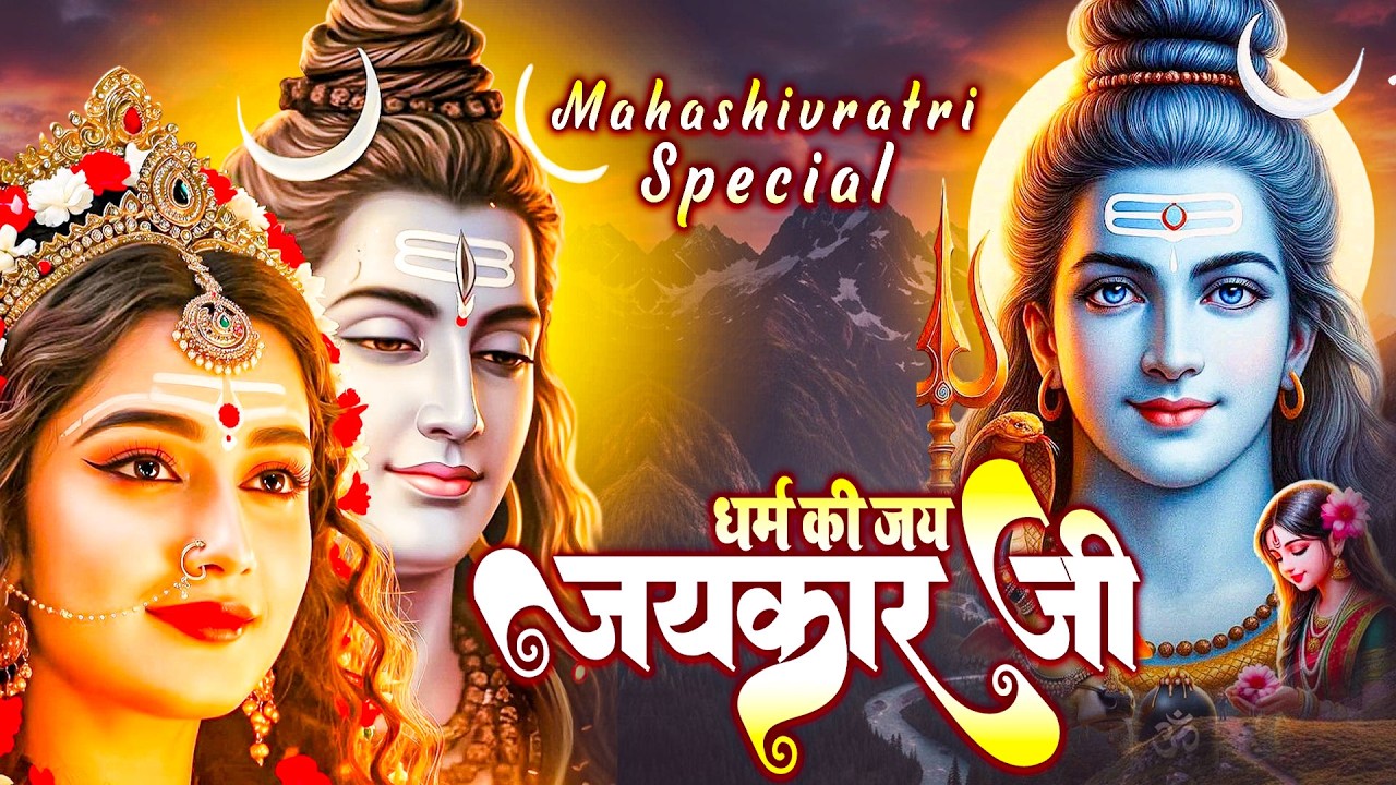 शिवरात्रि स्पेशल भजन 2026 | चलो चले जहाँ धर्म की जय-जयकार जी | Shivratri Special Shiv Bhajan