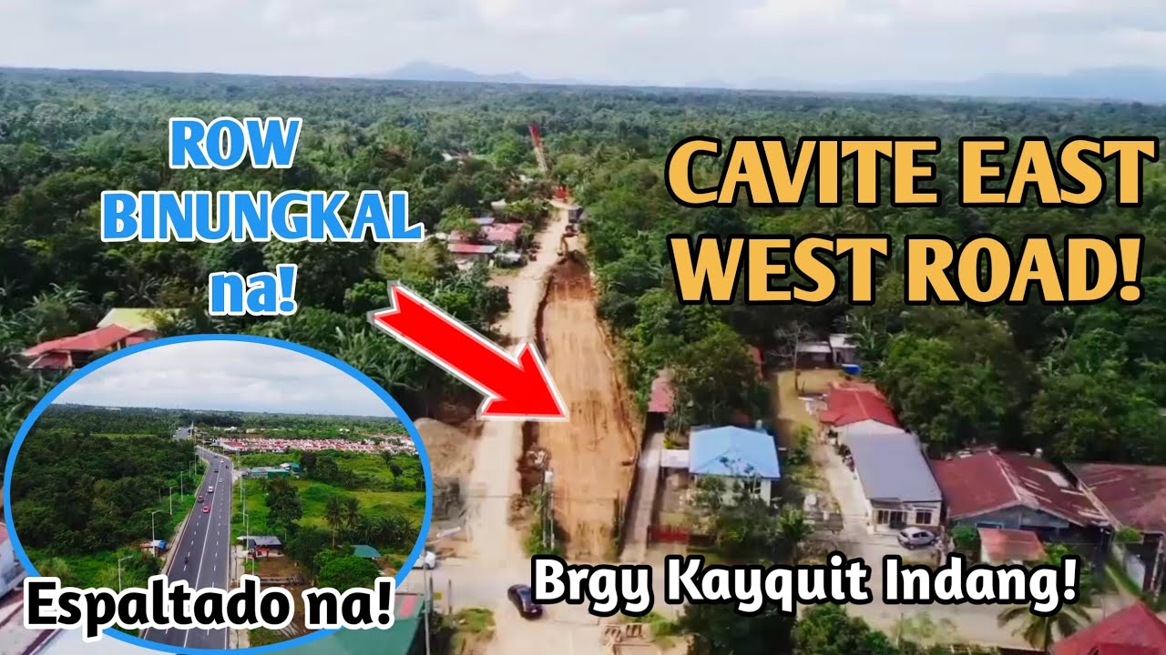 ROW Binungkal na!EAST WEST LATERAL ROAD Update!Ano-ano ang latest?