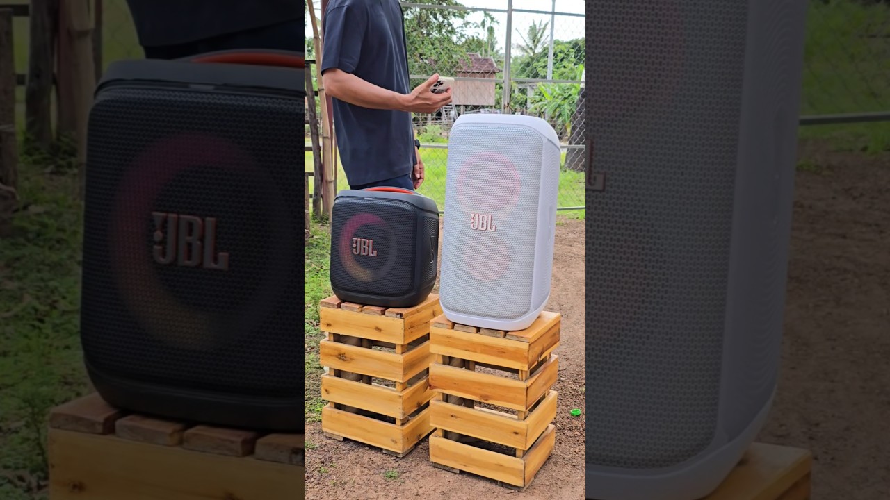 JBL PartyBox Club 120 i PartyBox Encore Essential 2 (tryb AURACAST) #audio #jbl #usa #shortvideo