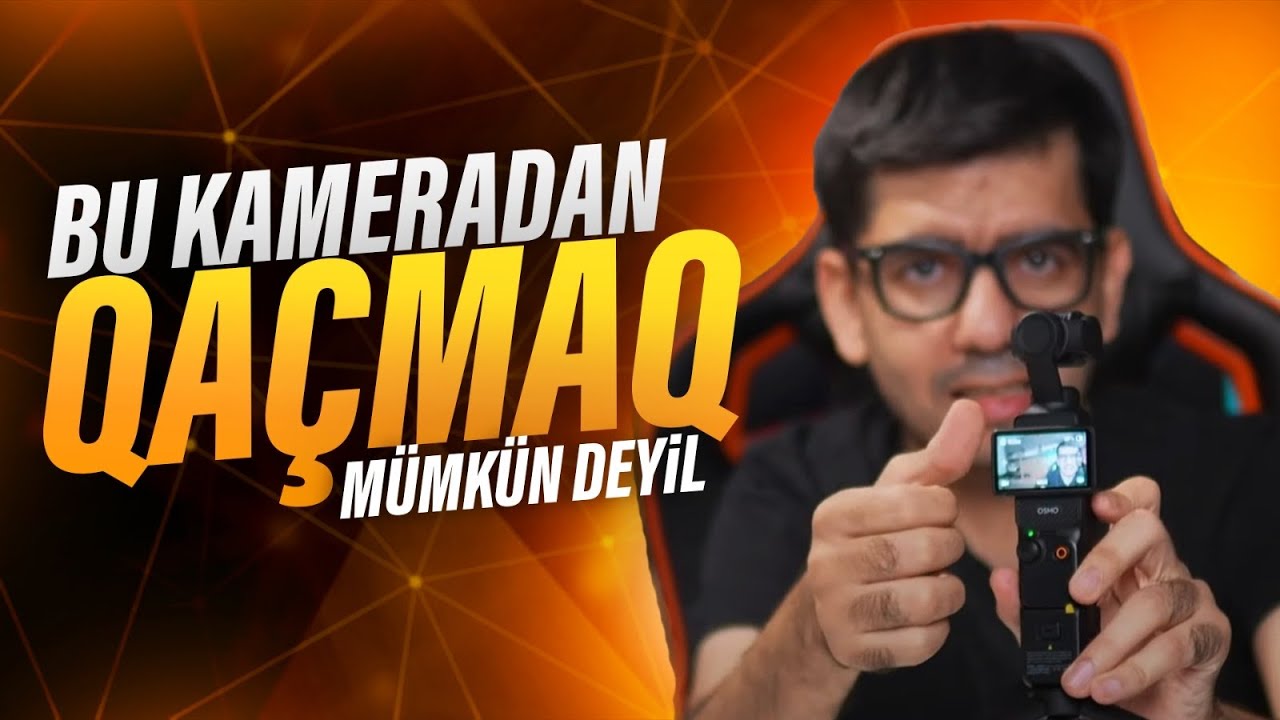 Blogger olmaq istəyənlər üçün mükəmməl cihaz |  Dji osmo pocket 3 - Technovlog_az