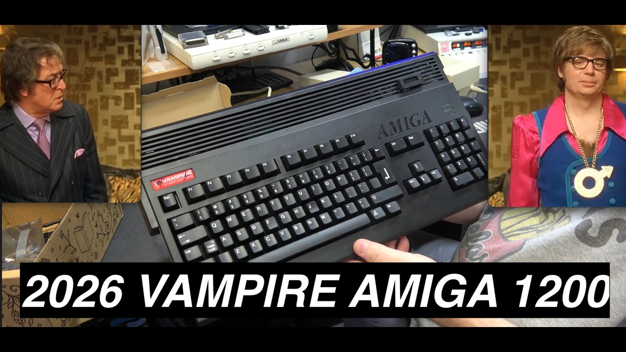 Vampire Amiga 1200 образца 2026 года