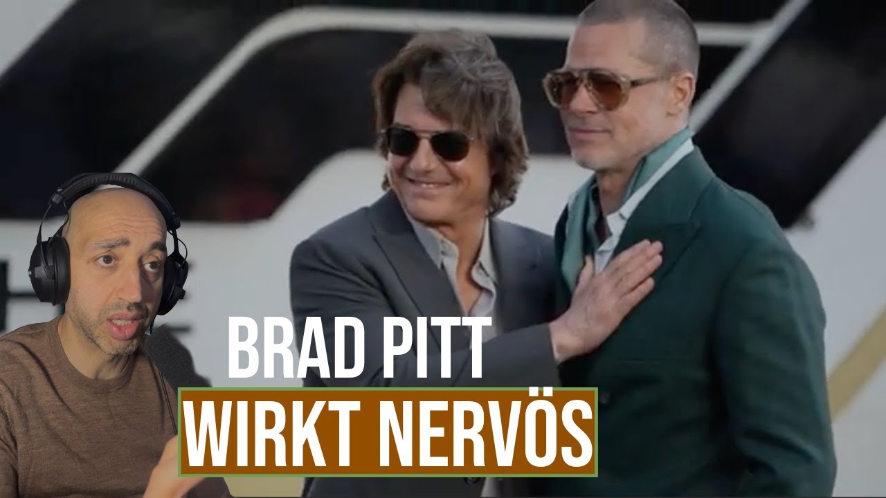 K&ouml;rpersprache-Analyse: Tom Cruise und Brad Pitt treffen sich nach 30 Jahren wieder!