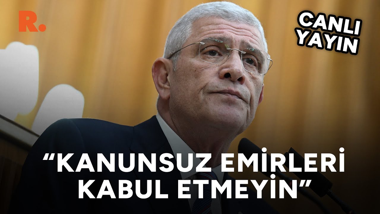 Dervişoğlu: Kanunsuz emirleri uygulayanlar bir gün bunun hesabını verecektir #CANLI