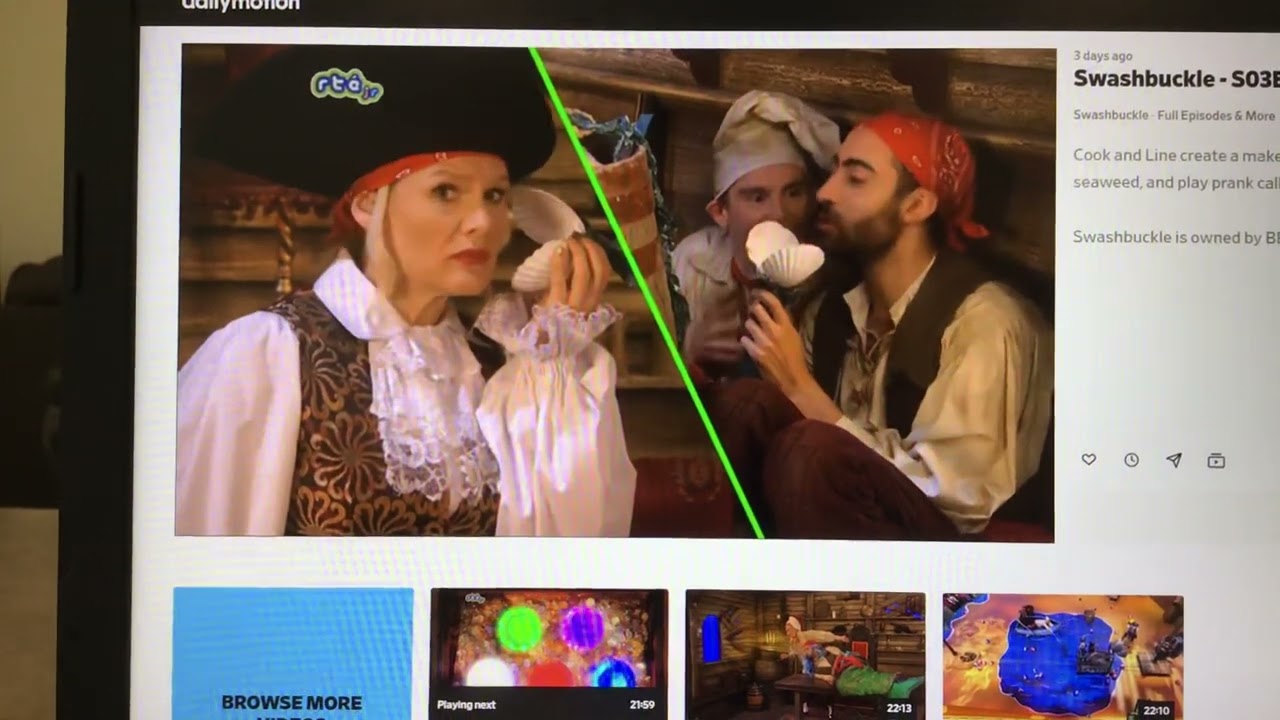 Swashbuckle tickle scene 7