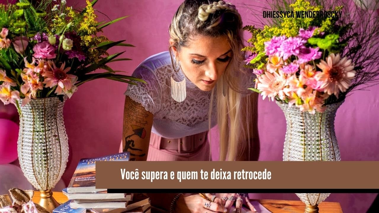 Veja como acontece!Você Supera e quem te deixa retrocede!