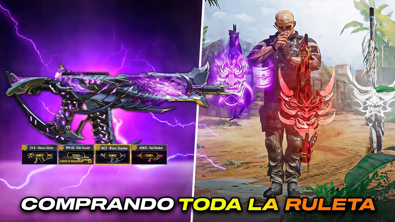 COMPRANDO las 4 Legendarias SAMURAI (Sale MUY MAL 😭) | COD mobile