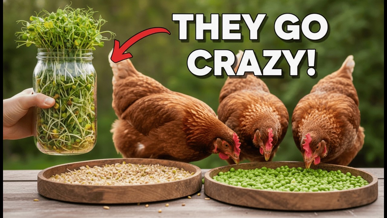 How to Grow Sprouted Grain Feed for Chickens in 3 Days Cheap & Easy