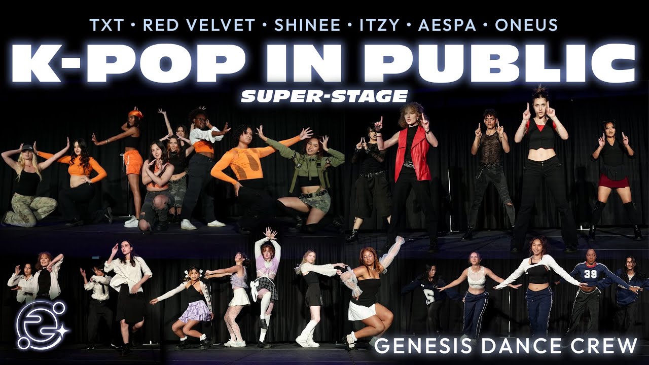 [K-POP IN PUBLIC] Performing NO RULES, COSMIC, LUCIFER, NOT SHY, WHIPLASH & SAME SCENT At School! 4K