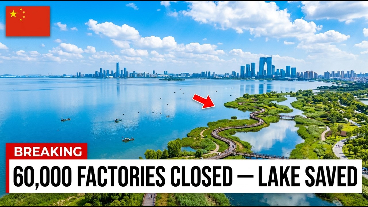 China Closed 60,000 Factories to Save One Lake — The Before/After Doesn't Look Real