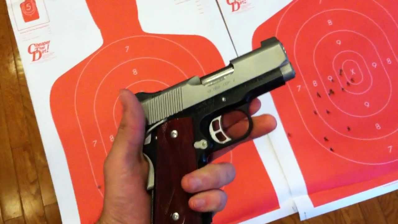 Kimber CDP II Ultra Range Report Problem Part 1