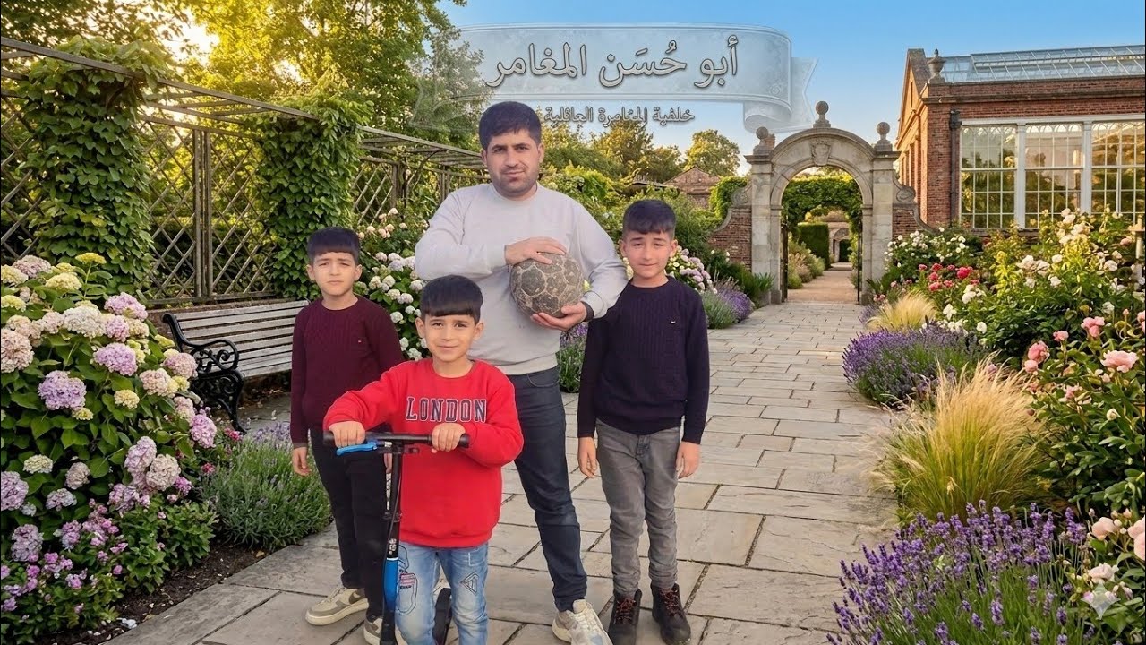 انا اولادي يوم جميل كان يوم كثير حلو 