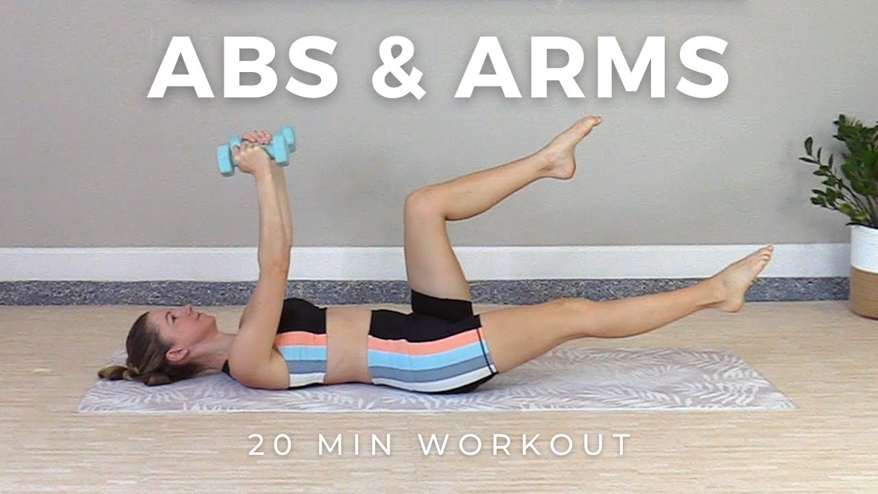 Пресс и руки в стиле Barre Sculpt │ Осенний вызов, день 2 │ 20 минут