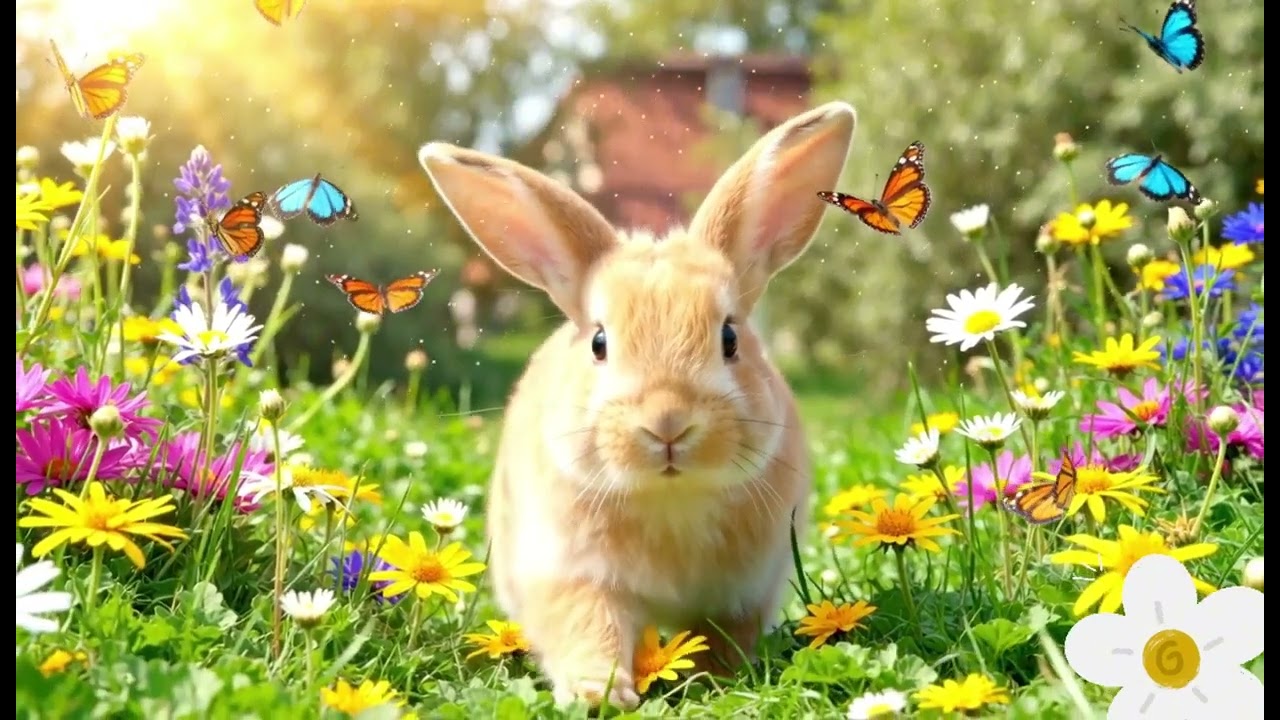 The Happy Bunny, Fun song, kids videos for kids, kids songs, kids cartoons, kids tv, kids movies