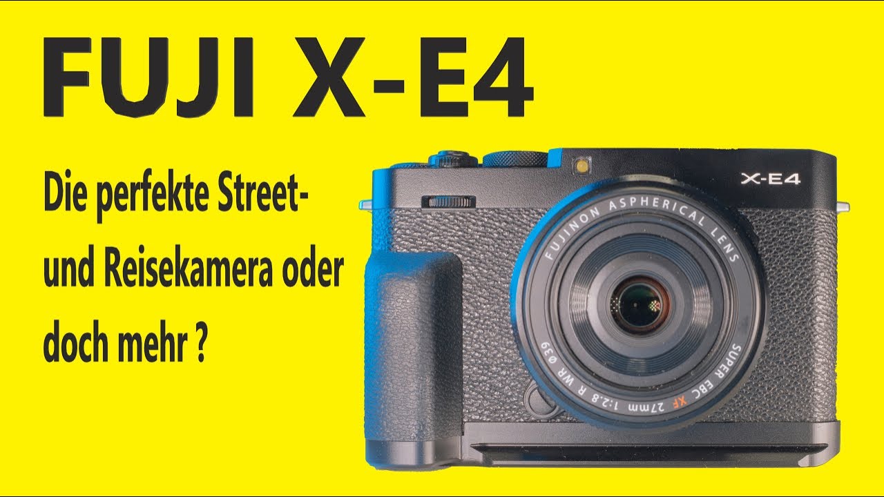 FUJI X-E4 - Ein Kurztest in Wien