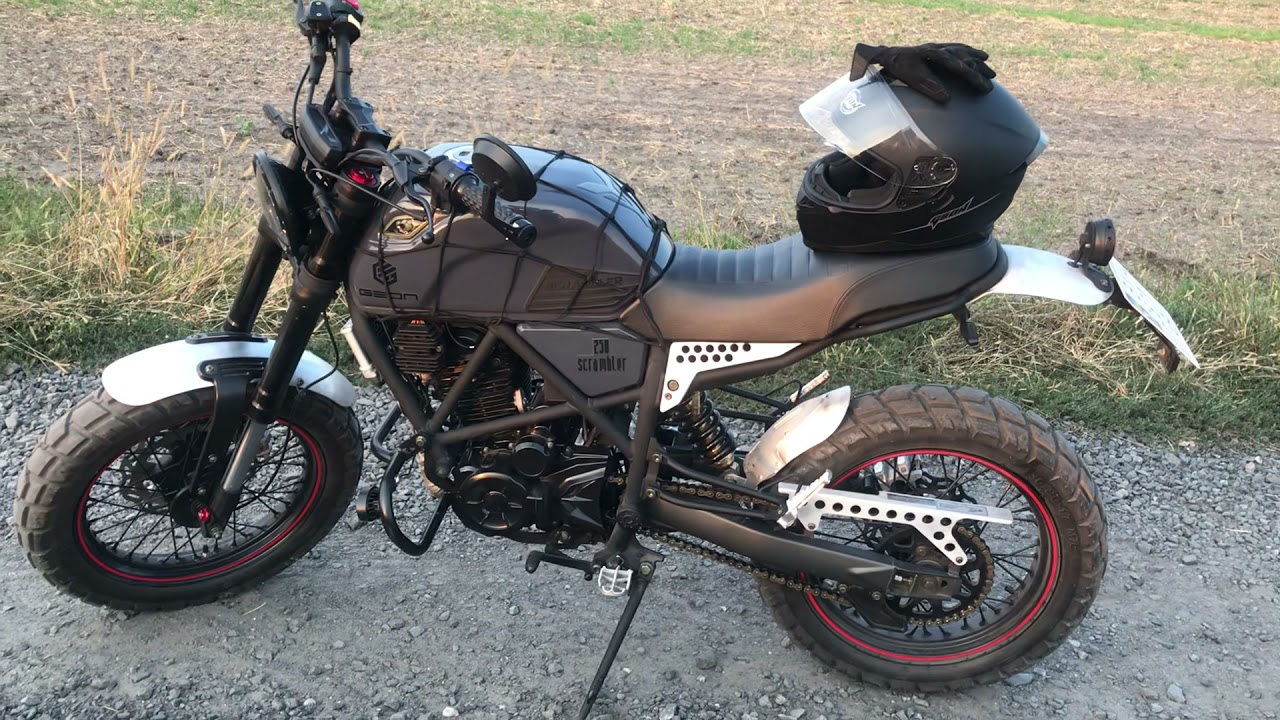 Огляд мотоциклу Geon Scrambler 250, модель 2020 року, плюси і мінуси експлуатації, пробіг 5 000 км