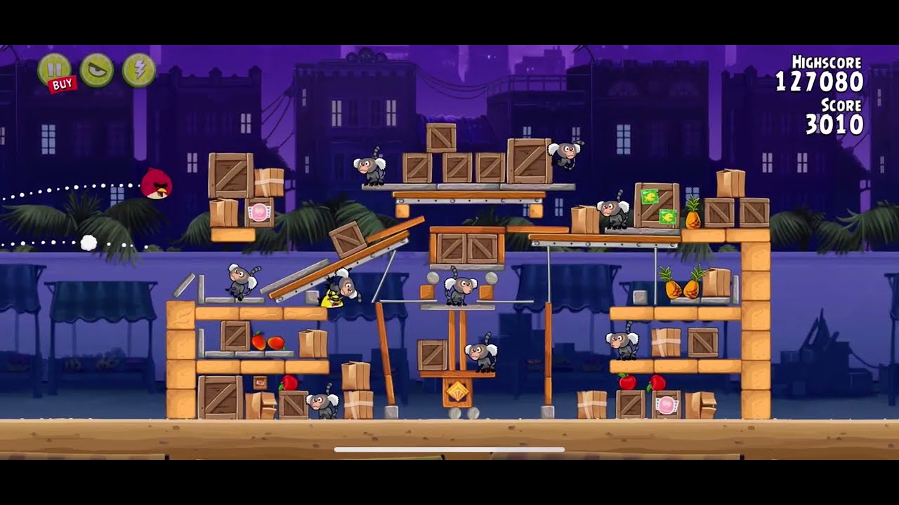 Angry Birds Rio #16: Big Monke’s return!