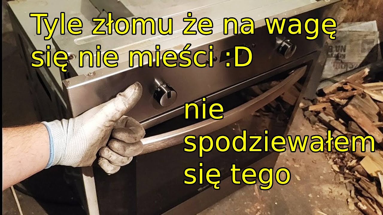 Piekarnik elektryczny na złom | dużo złomu, ale nie tego się spodziewałem