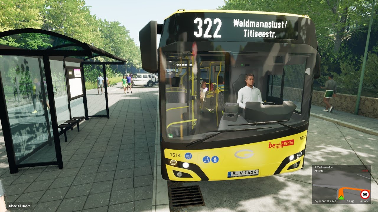 TheBus Reinickendorf Map Linie 322