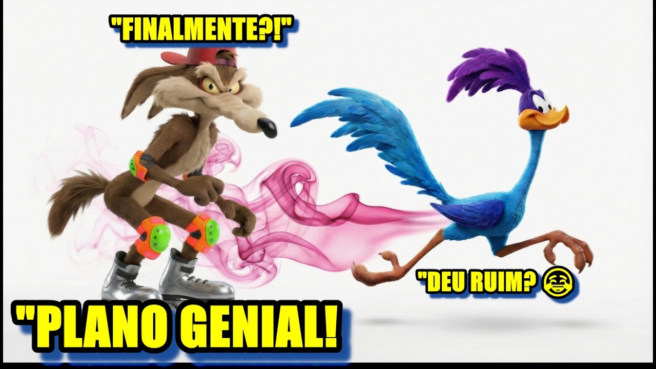 COIOTE USOU REALIDADE VIRTUAL PARA PEGAR O PAPA-LÉGUAS! 🎮 (Deu Ruim?)