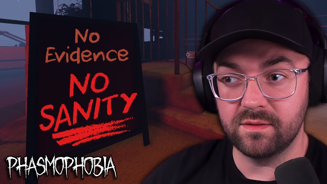 No Evidence NO SANITY Hunt's At Nell's Diner | Phasmophobia