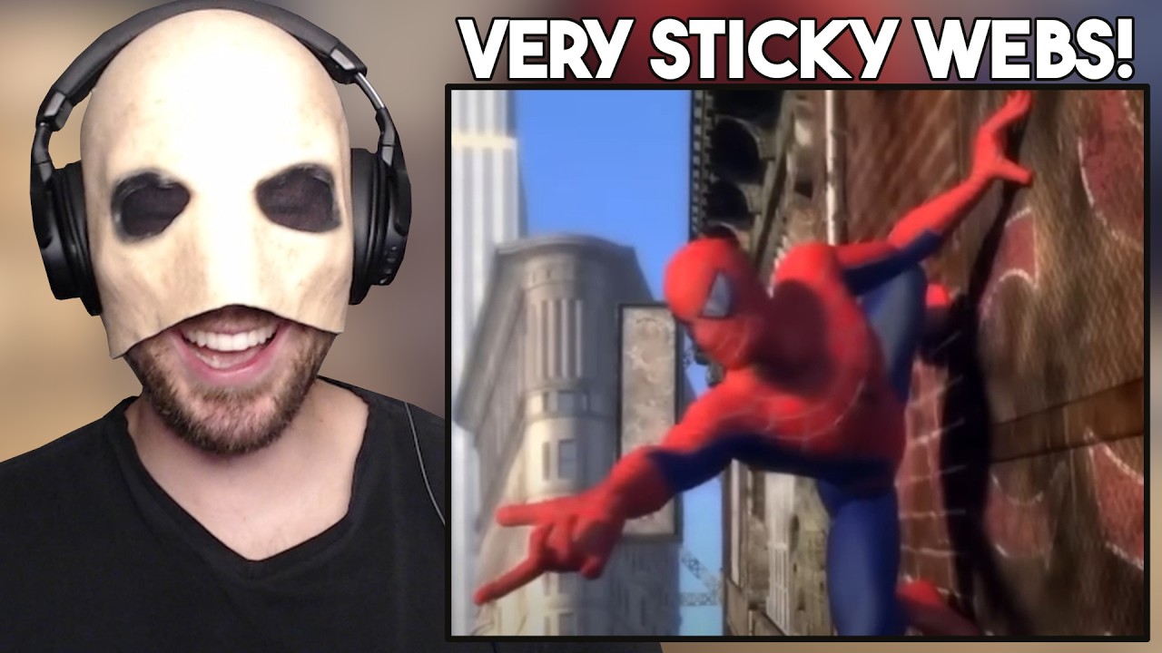 Really Sticky! -YTP Spider Man Loves His Sticky Hands Reaction!
