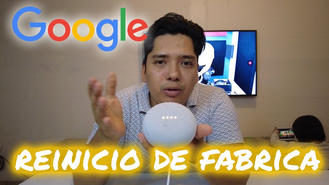 Como REINICIAR a configuracion de fabrica Google NEST Mini | SmartPC