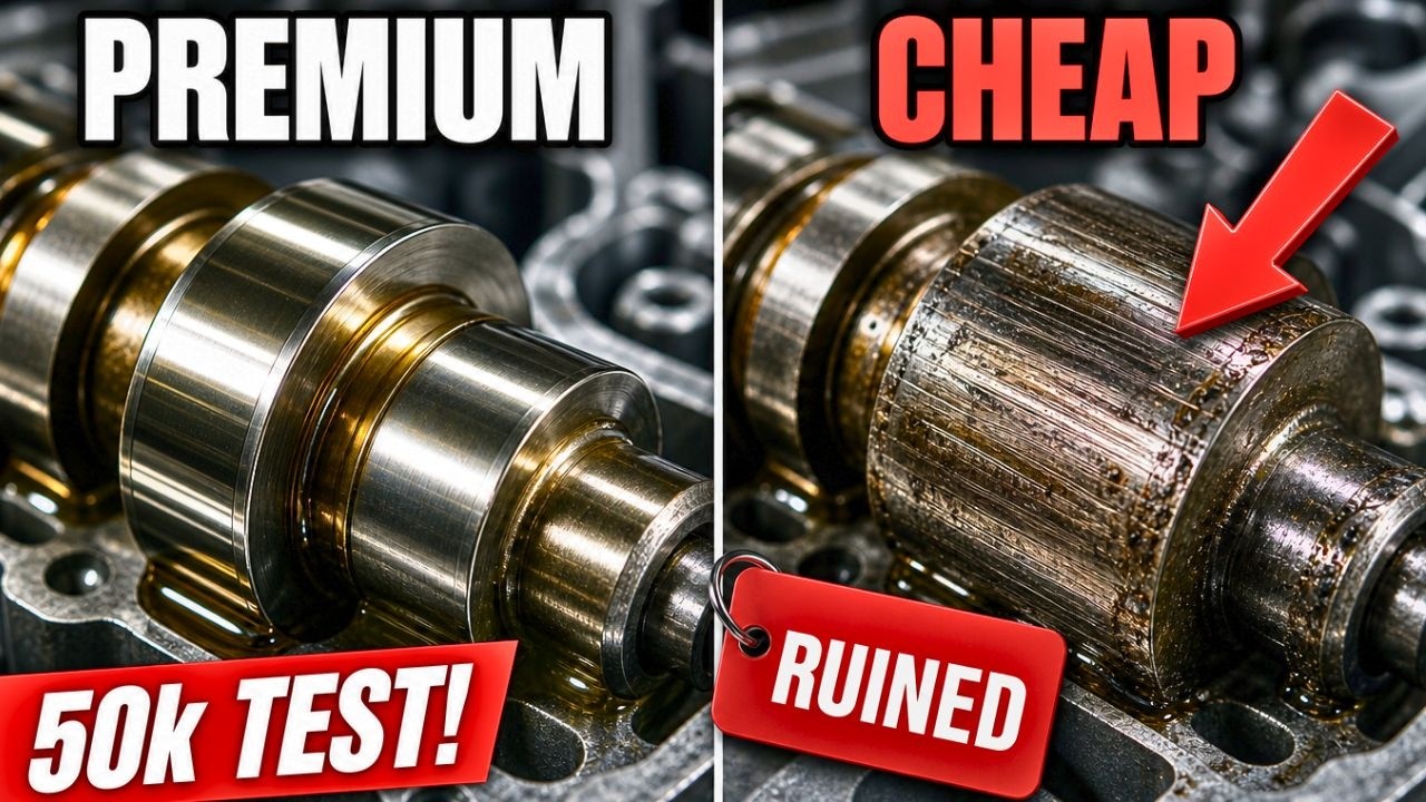 We Ran Cheap vs. Premium Oil in Two Identical F-150s for 50,000 Miles &mdash; The Damage Shocked Us