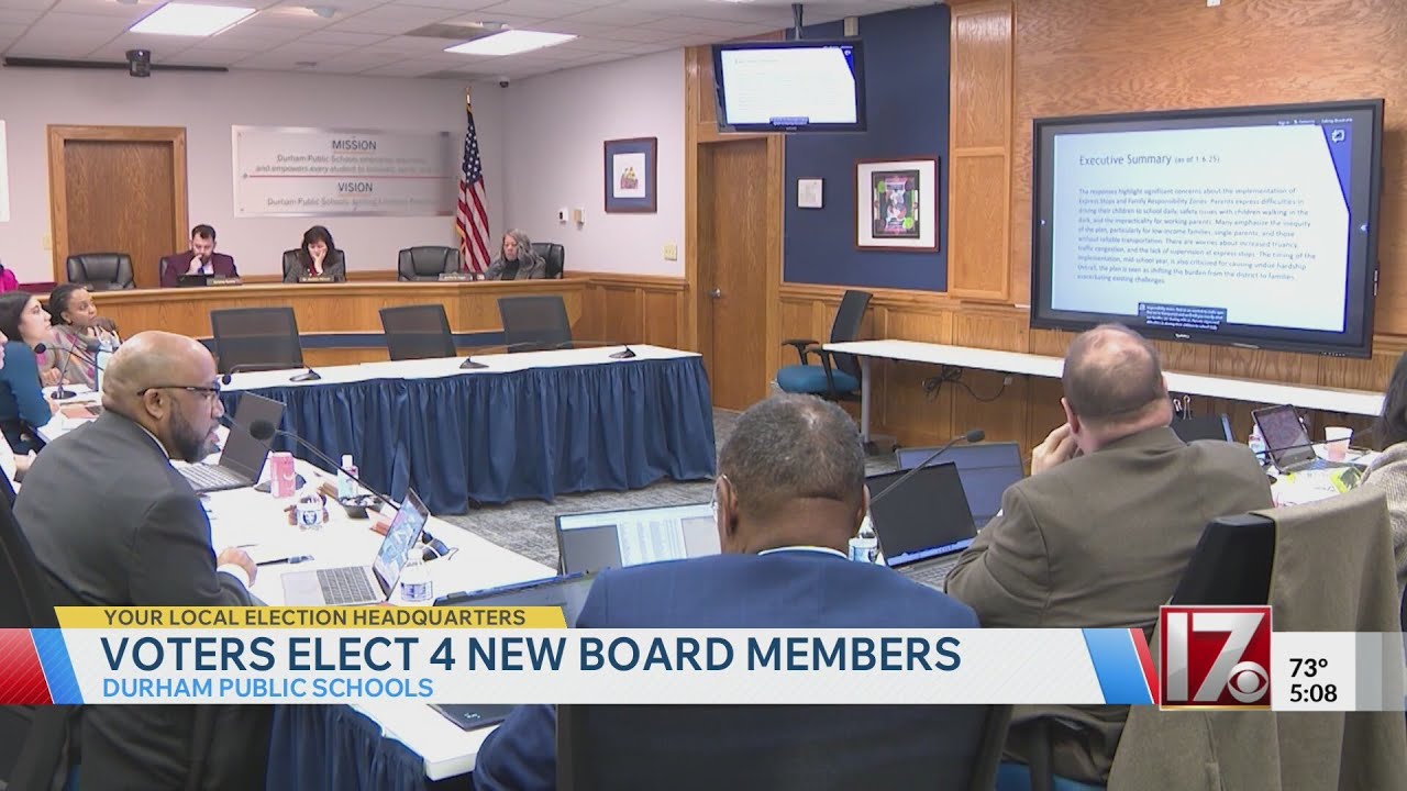 4 new board members elected to Durham Public Schools
