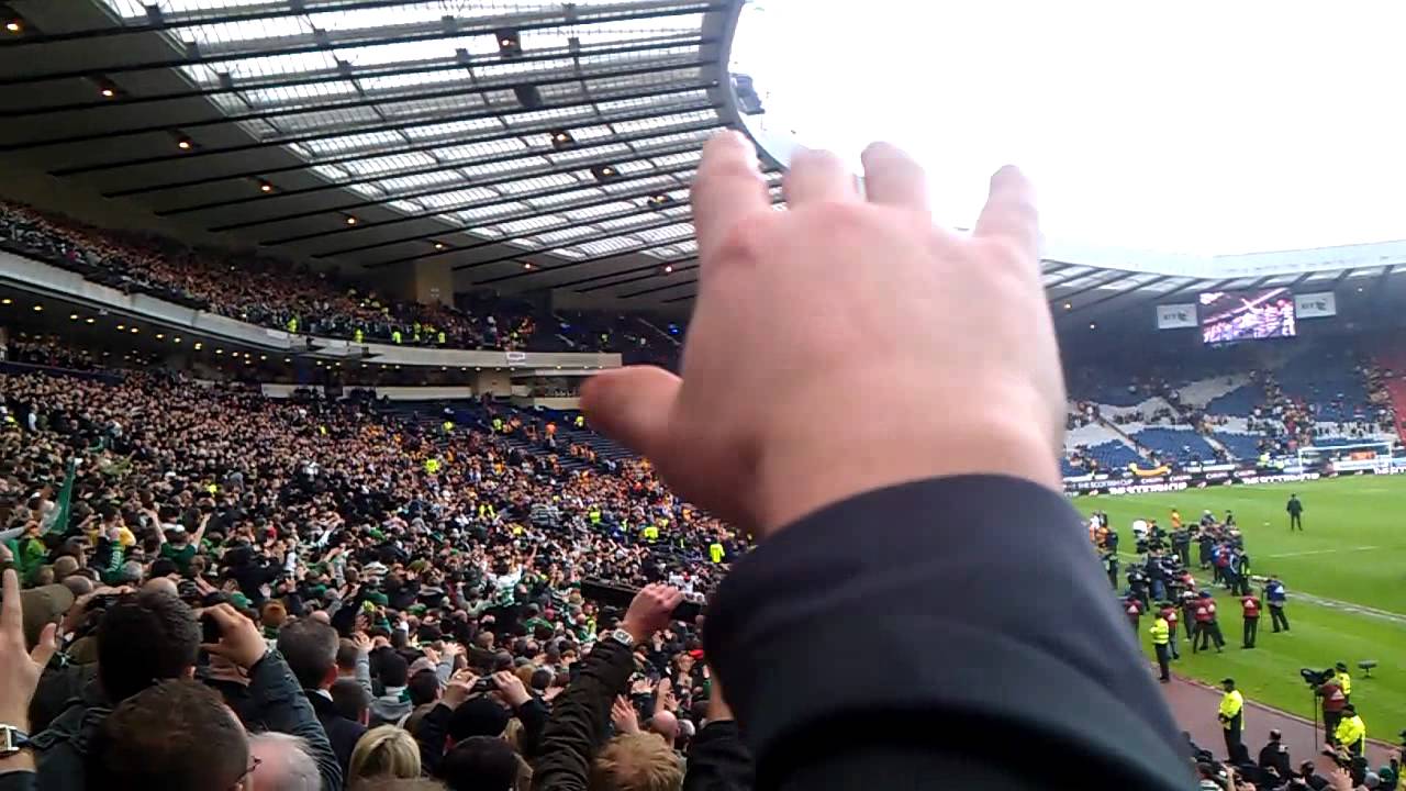 When The Celts Go Up To Lift The Scottish Cup