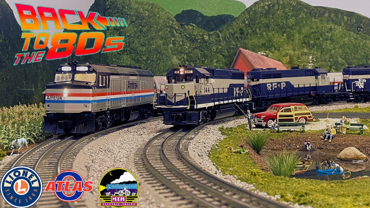 Back to the 80s, With My O Gauge Trains!