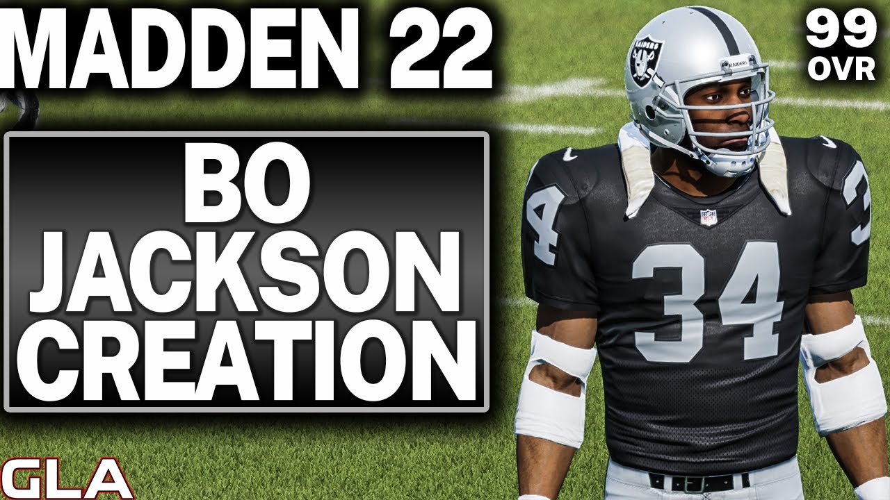 Madden 22 - HB Bo Jackson Creation Raiders Legend