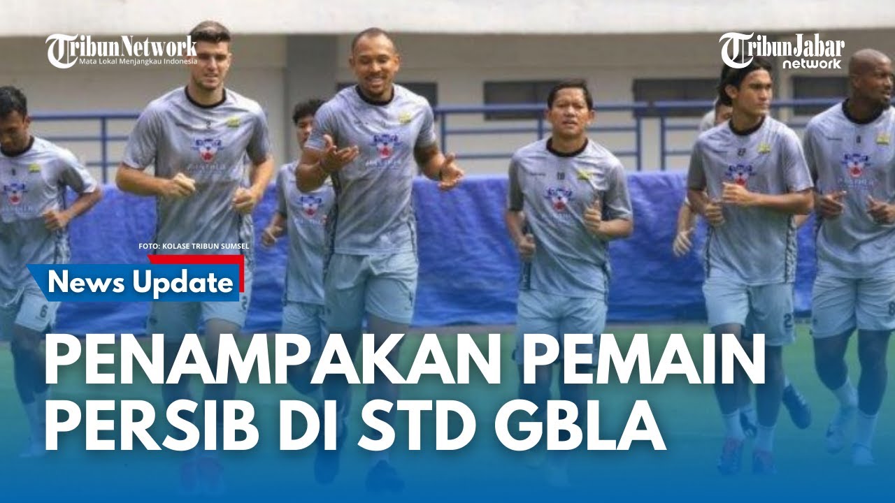 Penampakan Pemain Persib Usai Lawan Borne FC di Stadion Gelora Bandung Lautan Api