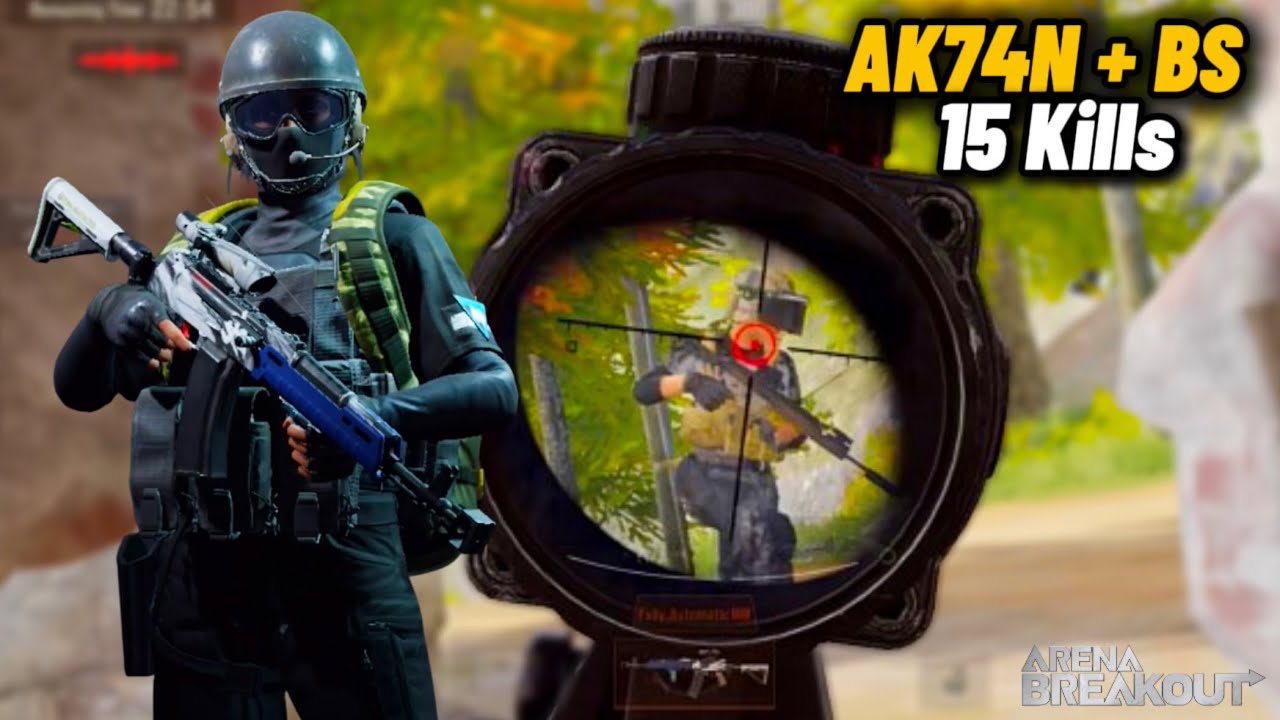 Clearing Valley Lockdown With AK74N + BS (Solo vs Squad) Arena Breakout Global