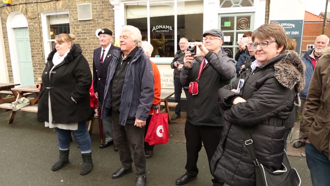 Southwold's town crier John Barber last shout before retirement