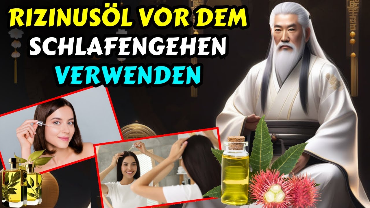 12 Kraftvolle Gründe warum Sie Rizinusöl vor dem Schlafengehen verwenden sollten! -Zen-Weisheit