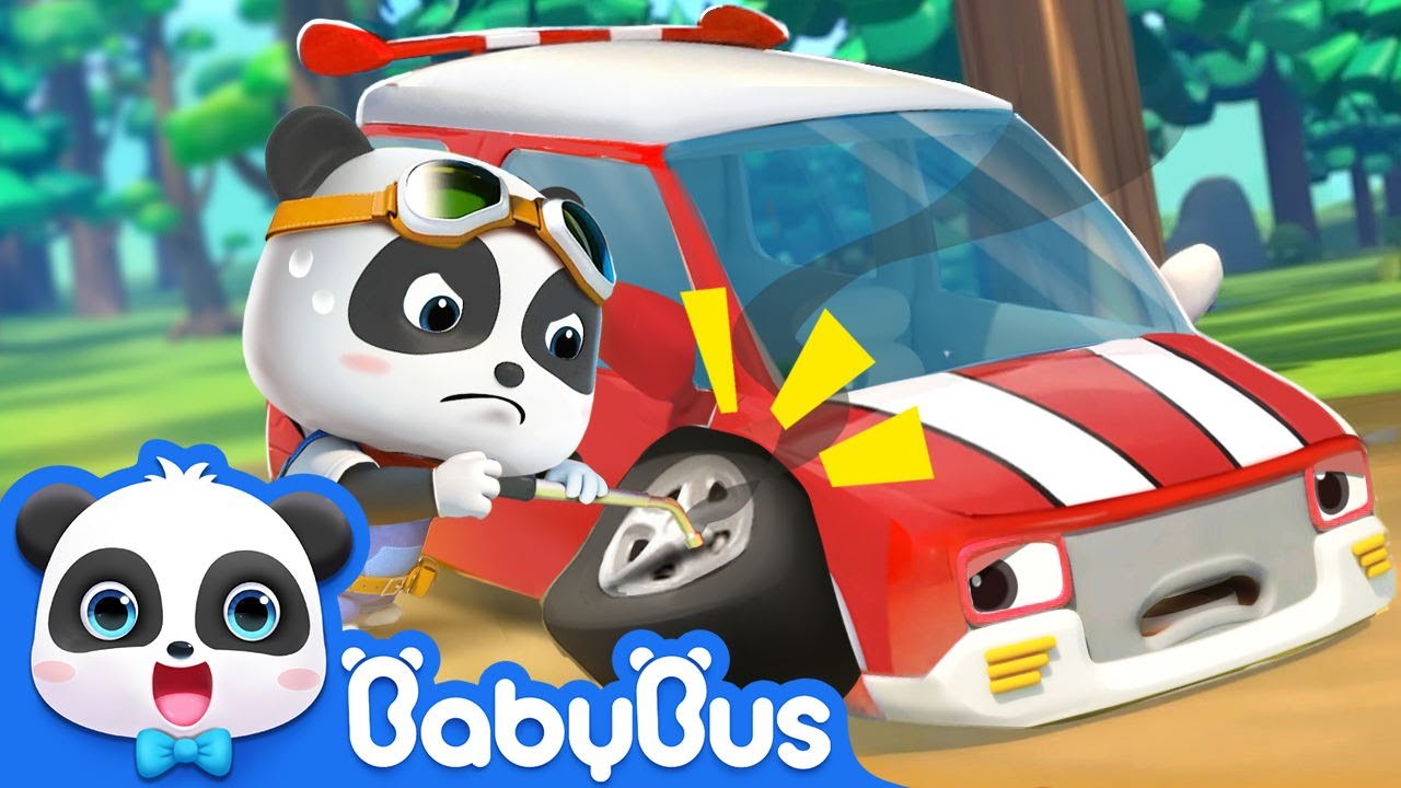 Five Racing Cars Got Hurt | Cars for Kids | Nursery Rhymes & Kids Songs | BabyBus