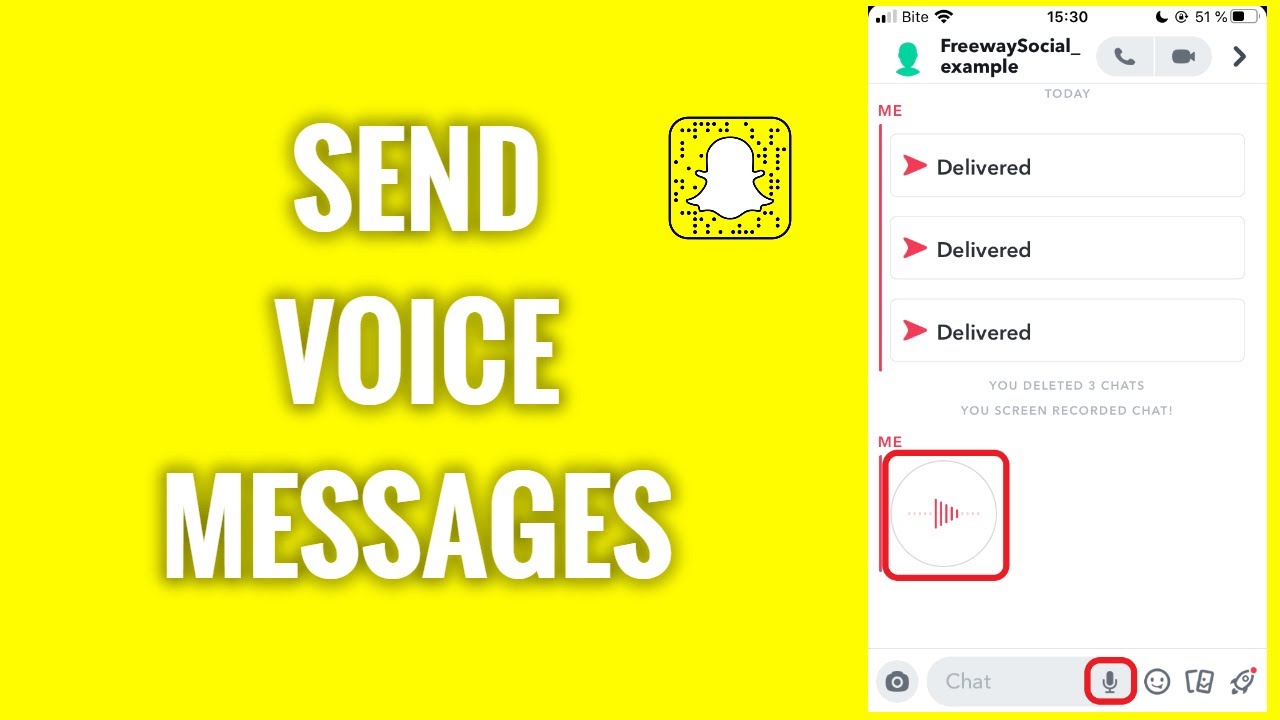 How To Send Snapchat Voice Messages