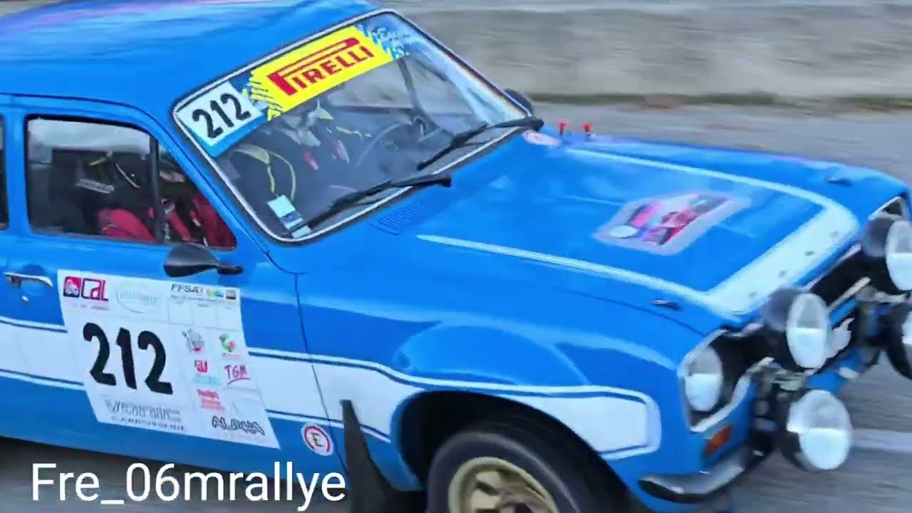 Vhc et vhrs au rallye du pays vencois 2025 ronde des baous es 3 et es 6  descente du col de Vence 