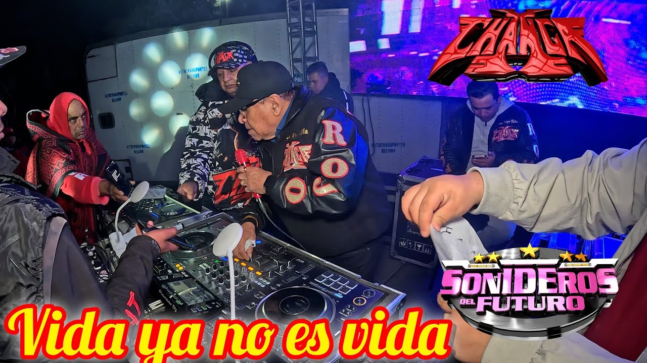 Vida ya No es Vida  Asi Lo Presenta Ramon Rojo sonido La Changa En El Rincon De La Candelaria