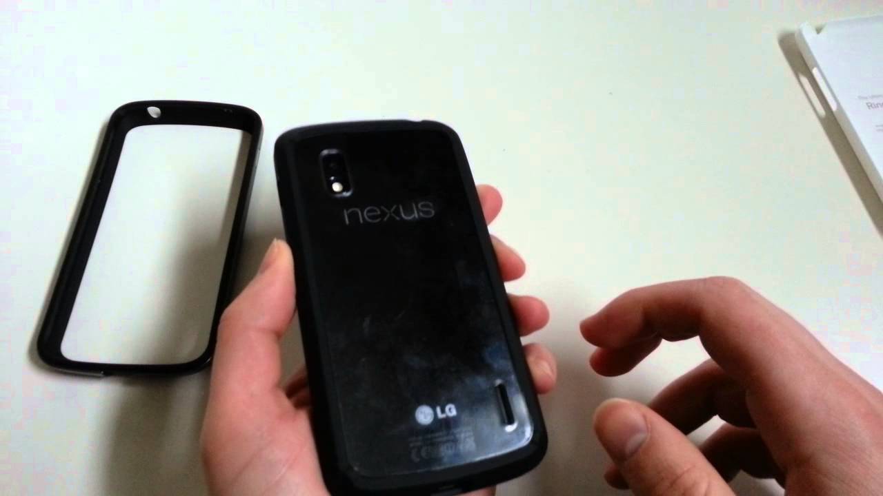 Nexus 4 Cases:  Ringke Fusion vs. Ringke Slim vs. Official Bumper vs. Spigen Ultra Thin Air