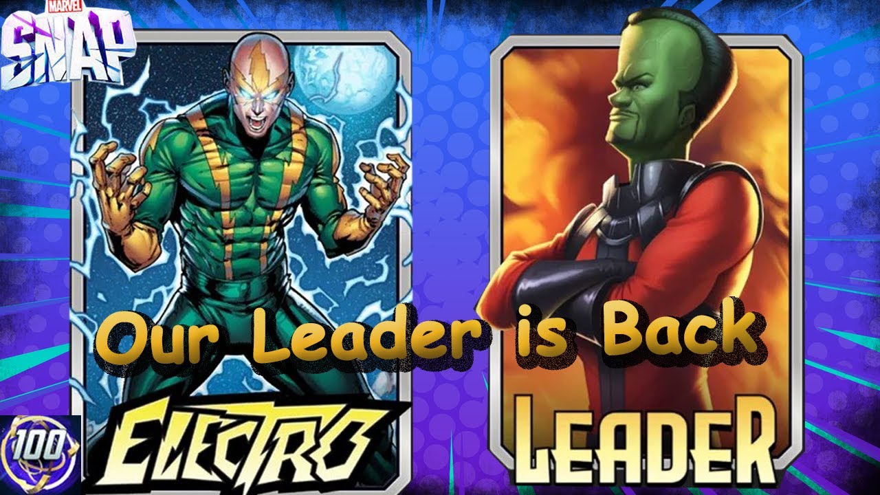 Leader Electro Buff | Marvel Snap Deck Highlight